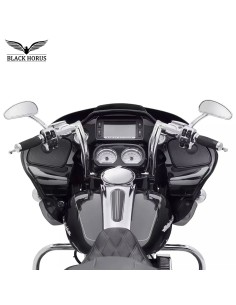 Blackhorus-Guidon Monkey Ape Hanger 14 Harley Touring (2017-2023) chrome 2