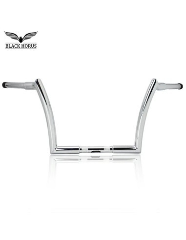 Blackhorus-Guidon Monkey Ape Hanger 14 Harley Touring (2017-2023) chrome