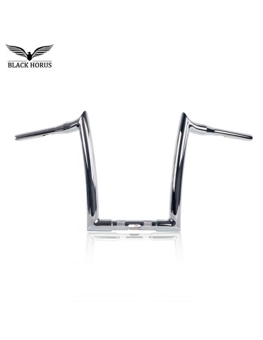 Blackhorus Guidon Haut Monkey Ape Hanger 14" Harley Davidson - Chrome